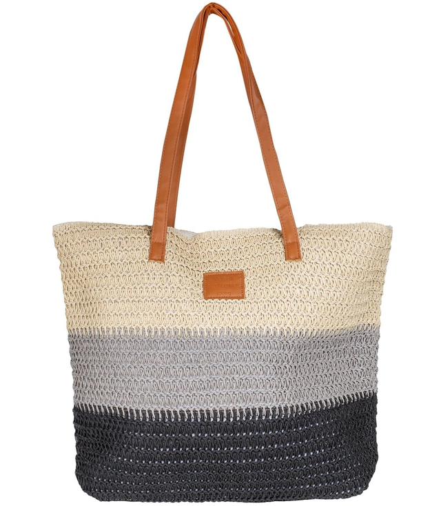 Mega large summer beach bag, braided, 3 colors