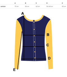 Kurtka sweter jeansowe wstawki JENNY