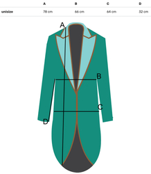 Marynarka oversize ozdobiona kryształkami STARDUST