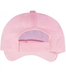 Children's baseball cap decorated with glitter and the word LOVE