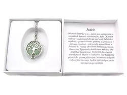 Surgical steel jadeite necklace Gift