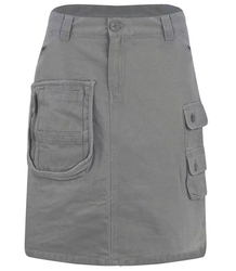 Midi A-line combat skirt