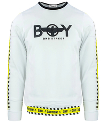 Men's long-sleeved sweatshirt with a print