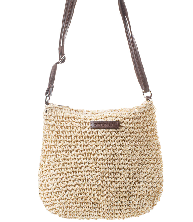 Summer small boho braided shoulder bag