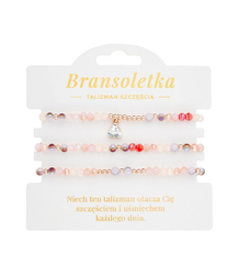 Bransoletki 3w1 TALIZMAN SZCZĘŚCIA z zawieszką