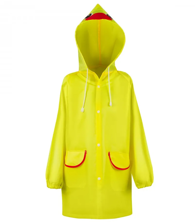 Children's raincoat with cute hood Waterproof