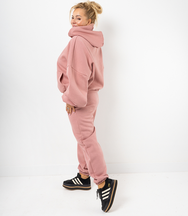 Warm thick tracksuit set sweatshirt + pants STELLA
