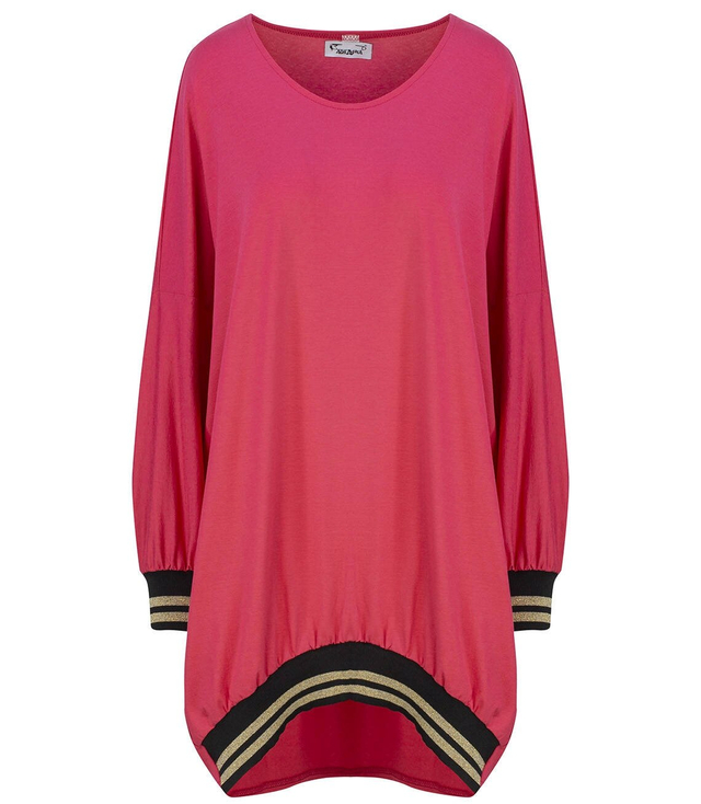 Tunika bluzka bombka SUKIENKA z TAŚMĄ