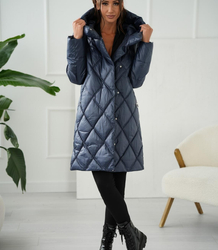 Warm women's winter coat Quilted Insulated MELANIA