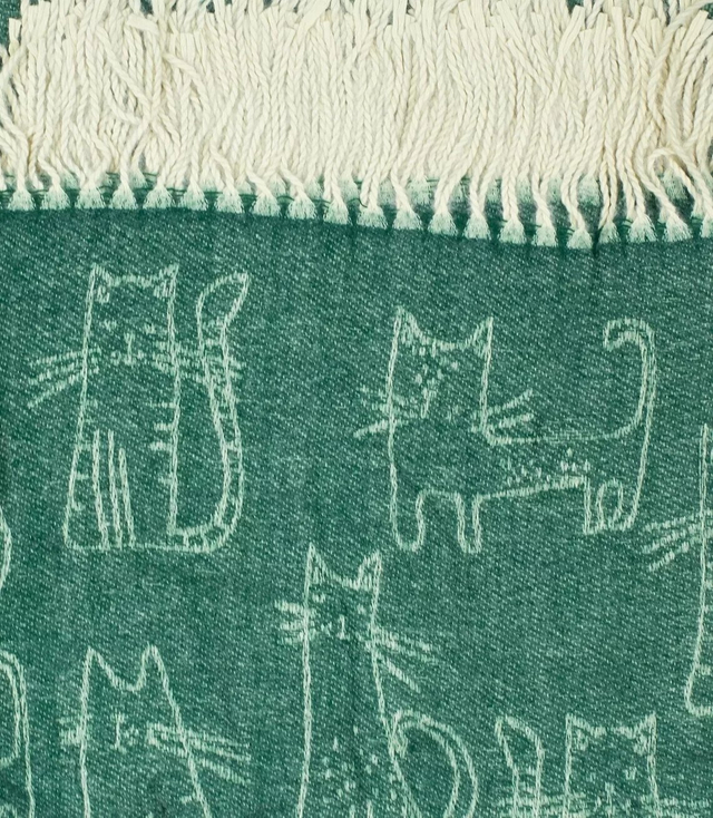 Warm scarf cats cats square scarf