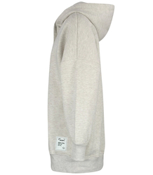 Warm, smooth oversize hooded sweatshirt JANET