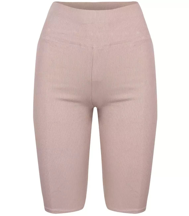 Short striped leggings plus size ELA