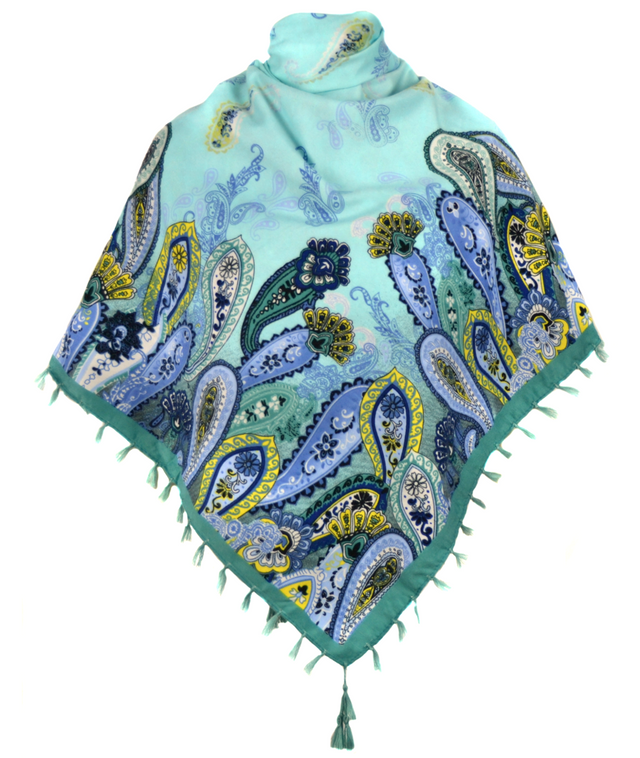 Oriental paisley shawl Stylish Beauty