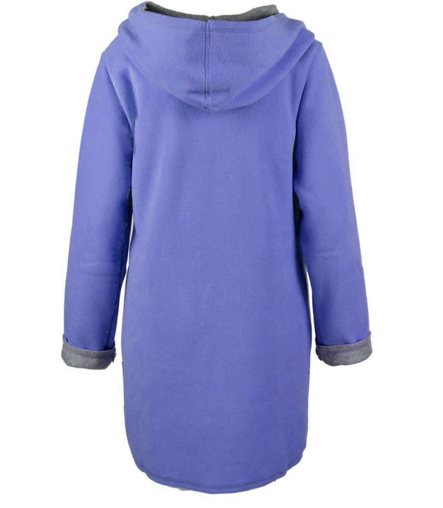 Women's warm parka fleece hoodie