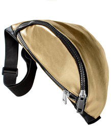 Classic smooth kidney sachet soft eco leather