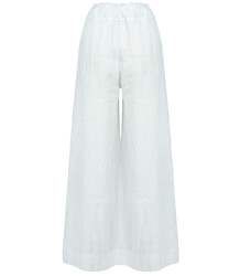 Wide leg linen culotte pants LAILA