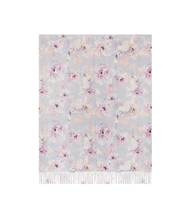 Women's floral pattern scarf 180x70