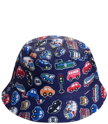 Children's reversible hat summer visor cap