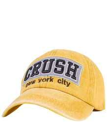 Czapka z daszkiem unisex naszywka CRUSH New York