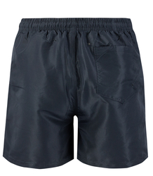 Swim shorts decorated with a summer pattern on the front