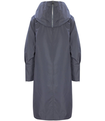 Płaszcz damski przejściowy kaptur oversize