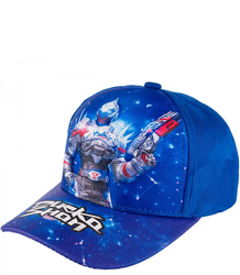 Children's baseball cap decorated with a colorful print 