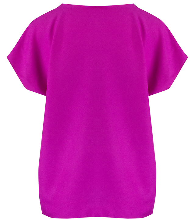 Basic women's seamless box T-shirt SARA blouse