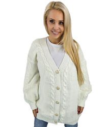 Warm, fashionable, loose women's sweater MATYLDA