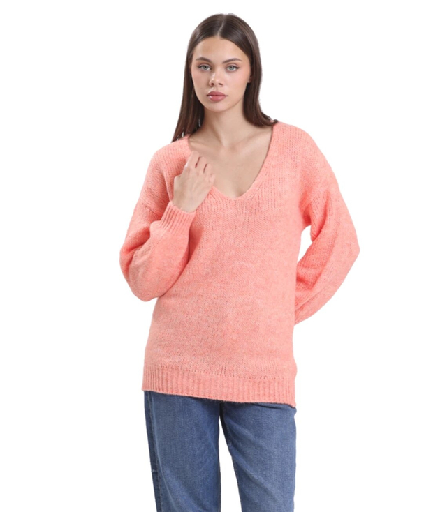 Warm, fashionable, loose women's sweater MATYLDA