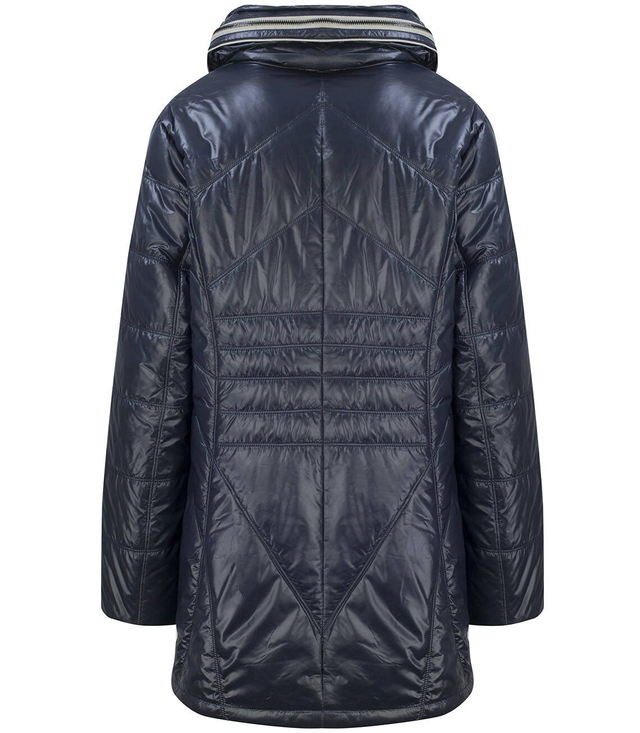 Pikowany PŁASZCZ Długa przejściowa KURTKA 