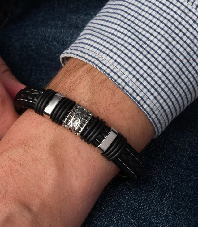 Men's bracelets perfect for a gift braided