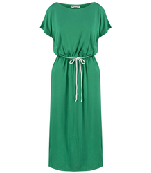 Long, smooth maxi dress with elastic band and string DAFNY