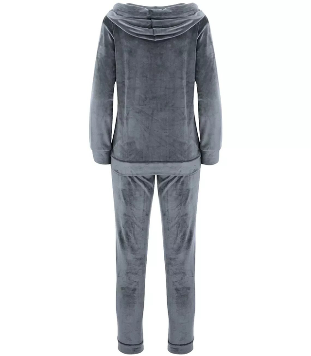 Tracksuit pants sweatshirt set velour MARTA