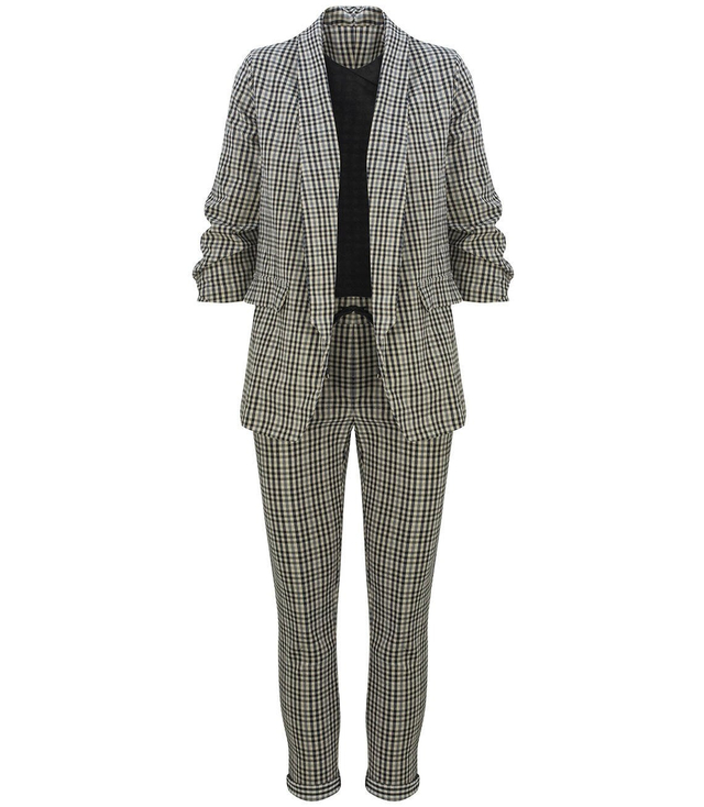 Set Blazer + Trousers Set Lattice