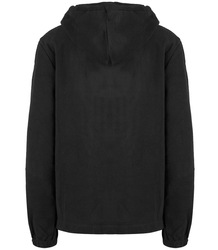 Warm fleece zippered sweatshirt with hood ALMA