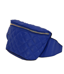 Fashionable quilted waist bag