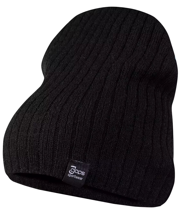 UNISEX ribbed knit beanie