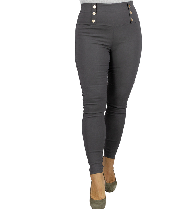 Dashing fitted leggings pants with high waist VALERIA 
