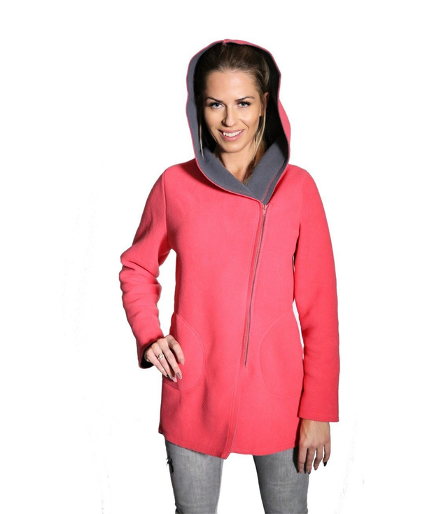 Women's warm parka fleece hoodie