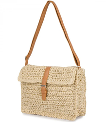 Summer bag, woven shoulder bag, elegant, boho style