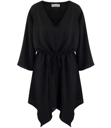 Beautiful loose asymmetric mini dress