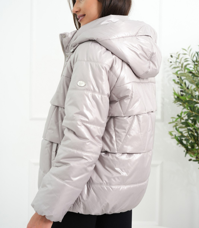 Women's insulated bomber jacket with quilting JAGNA