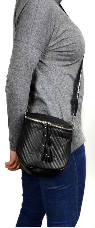 A large hipster crossbody bag