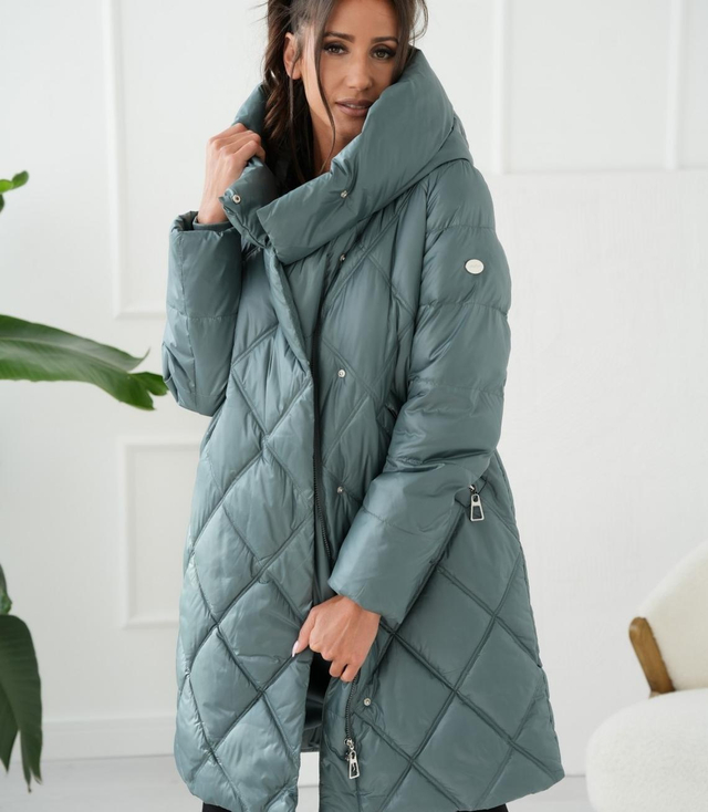 Warm women's winter coat Quilted Insulated MELANIA