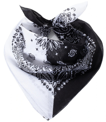 Bandana bandana square scarf Fashionable patterns Cotton