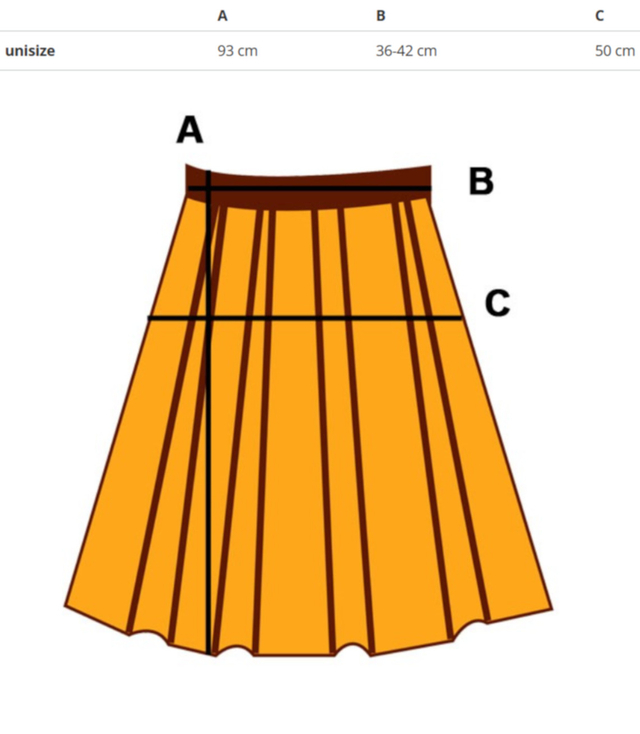 Long maxi skirt with pleats and belt AMARA