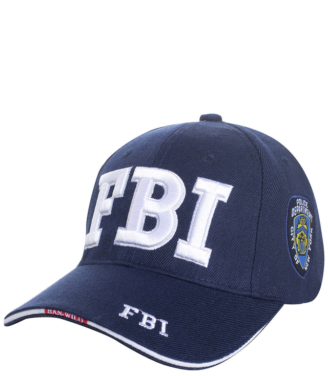 Bejsbolówka czapka z daszkiem FBI UNISEX