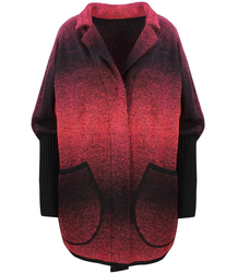 Ciepły płaszczyk kurtka OMBRE sweter