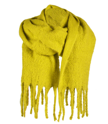 Warm, thick, soft scarf ETOLA dreadlocks