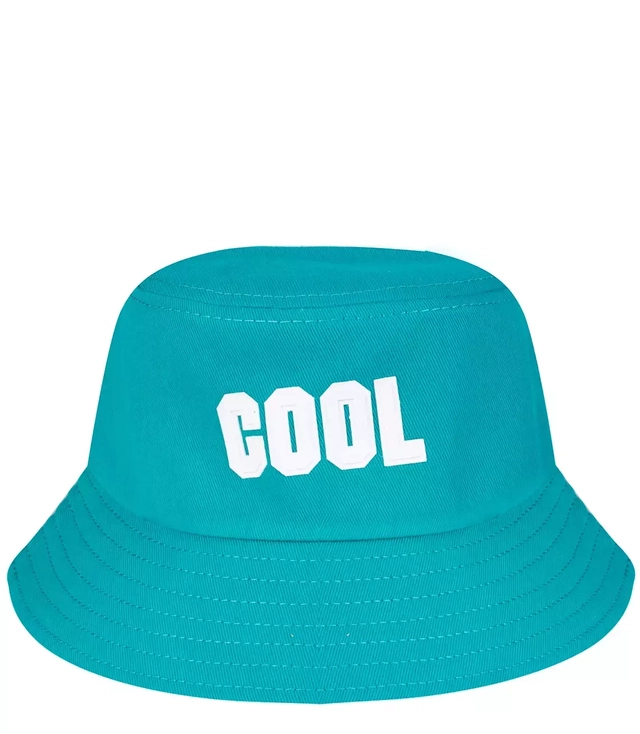 BUCKET HAT hat with COOL lettering